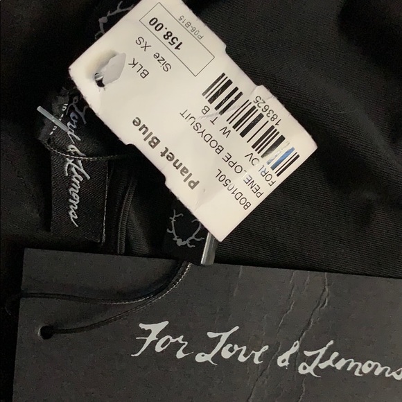 NWT For Love & Lemons Penelope Bodysuit - Picture 3 of 5
